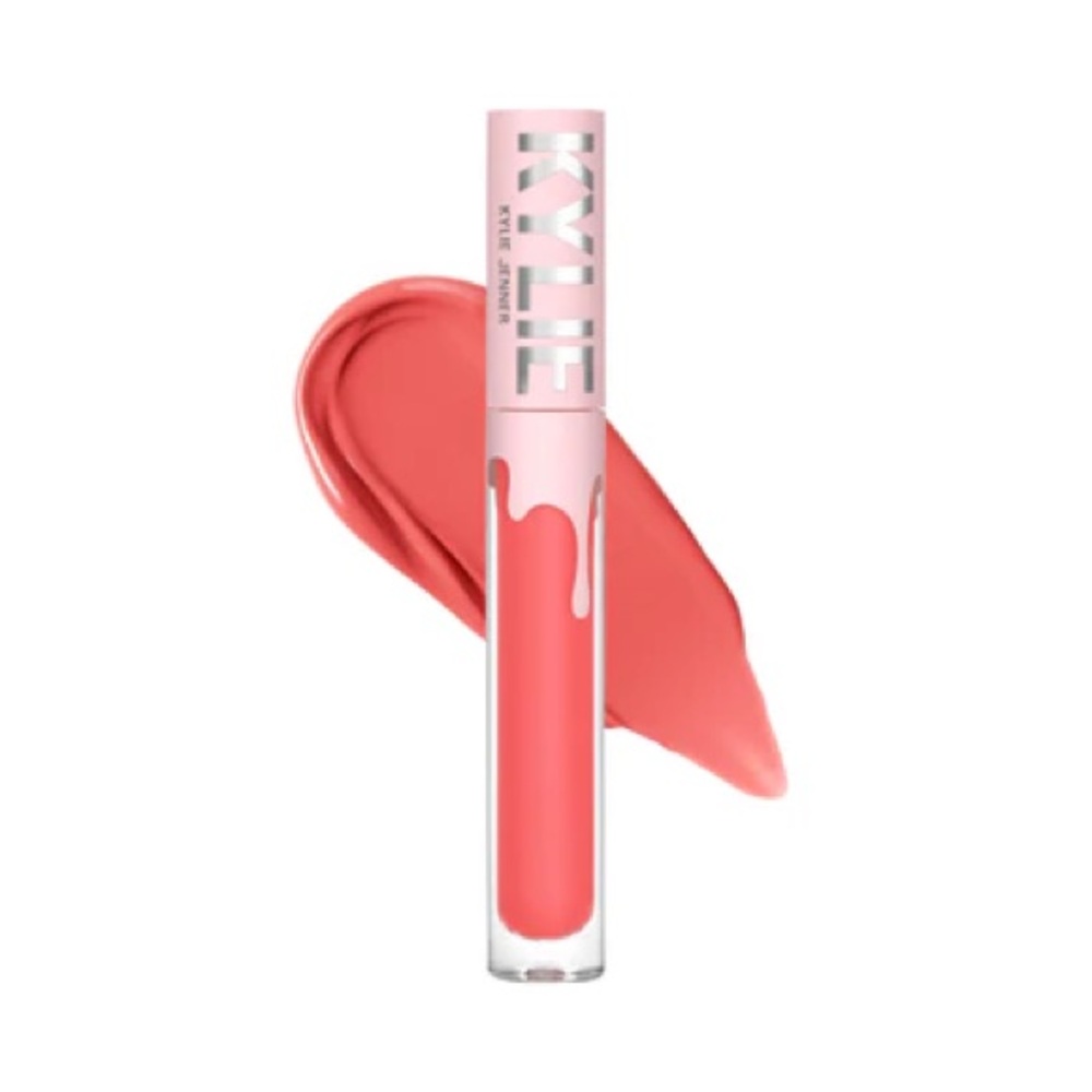✨HP✨ Kylie Matte Liquid Lip in Baby Girl + rem beauty clear lipgloss - Picture 4 of 7